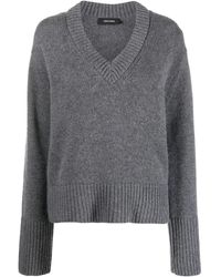 Lisa Yang - Pull En Cachemire À Col V - Lyst