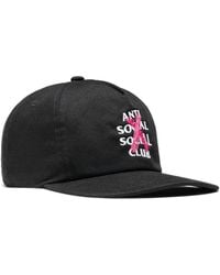 ANTI SOCIAL SOCIAL CLUB - Cancelled Paint Snapback Hat - Lyst