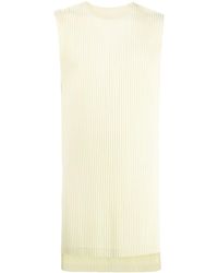 Homme Plissé Issey Miyake - Long Pleated Tank Top - Lyst