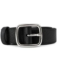 Anderson's - Gürtel Aus Gekörntem Leder - Lyst