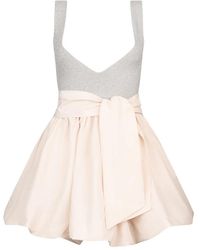 Liu Jo - Short Taffeta Dress - Lyst
