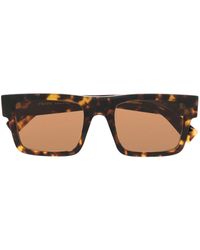 Prada - Tortoiseshell-effect Square-frame Sunglasses - Lyst