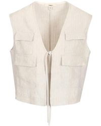 Barena - Pocket V-Neck Gilet - Lyst