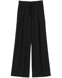 James Perse - Soft-Matte Pleated Trousers - Lyst