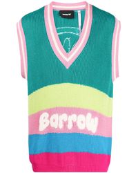 Barrow - Intarsia-Knit Logo Vest - Lyst