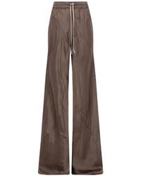 Rick Owens - Drawstring Wide-Leg Trousers - Lyst