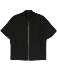 Neil Barrett - Zip-up Short-sleeve Shirt - Lyst