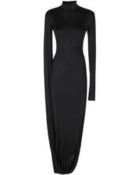 GIUSEPPE DI MORABITO - Draped Long-Sleeve Dress - Lyst