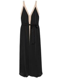 MOUTAKI - V-Neck Maxi Dress - Lyst