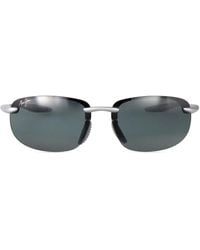 Maui Jim - Occhiali Da Sole Ho'Okipa Af Con Montatura A Giorno - Lyst