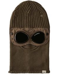 C.P. Company - Goggle-Detail Wool Balaclava - Lyst