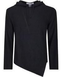 Comme des Garçons - Asymmetric Knitted Hoodie - Lyst