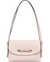 Guess - Lefia Logo-Plaque Shoulder Bag - Lyst
