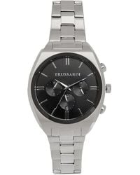 Trussardi - Logo-Detail 42Mm Watch - Lyst