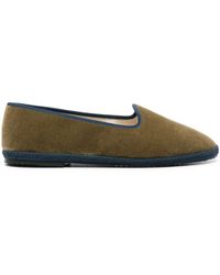 SCAROSSO - William Iv Velvet Loafers - Lyst