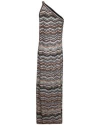 Missoni - Long One-Shoulder Dress - Lyst