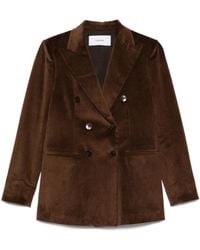 Lardini - Blazer Doppiopetto A Coste - Lyst