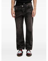 ANDERSSON BELL - Stud-Embellished Layered-Waist Jeans - Lyst