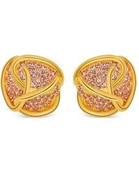 Oscar de la Renta - ノット ビジュー ドロップピアス - Lyst