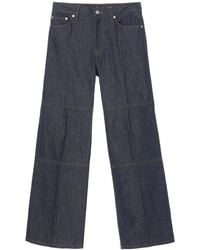 Helmut Lang - Hose Mit Reißverschlussdetail - Lyst