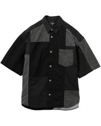 Comme des Garçons - Hemd Im Patchwork-Design - Lyst