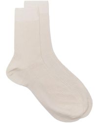 Maria La Rosa - Ribbed-Knit Socks - Lyst