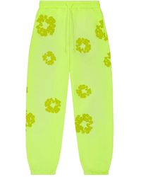 DENIM TEARS - Mono Cotton Wreath Track Pants - Lyst