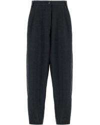 Herno - Pleated-detail Pants - Lyst