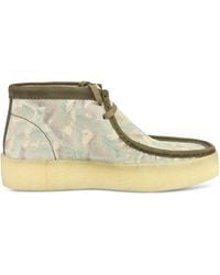 Clarks - Wallabee Cup Bt Camouflage" Boots - Lyst