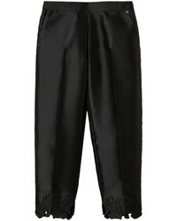 Twinset - Broderie-Anglaise Trousers - Lyst