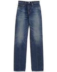TOTEME - Classic Slim Denim Full Length Faded - Lyst