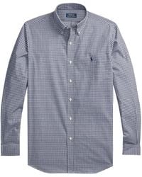 Polo Ralph Lauren - Mini Check.Pattern Cotton Shirt - Lyst