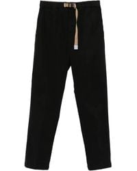 White Sand - Greg Drawstring-Waist Trousers - Lyst