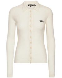 ROTATE BIRGER CHRISTENSEN - Knitted Polo Top - Lyst