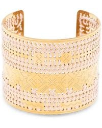 L'EIGHT STUDIO - Engraved Woven Cuff Bracelet - Lyst