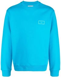 Martine Rose - Logo-Print Crew-Neck Sweatshirt - Lyst