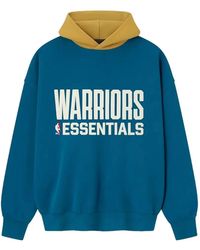 Fear Of God - Hoodie X Nba Golden State Warriors À Colour Block - Lyst