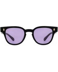 JULIUS TART - Lunettes De Soleil Bryan À Monture Ronde - Lyst