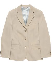 Acne Studios - Layered Wool Suit Jacket - Lyst