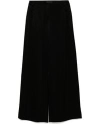 Shiatzy Chen - High Waist Broek Met Knoopdetail - Lyst