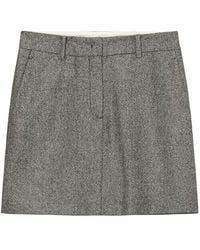 Marc O' Polo - Stripe-Pattern Tailored Skirt - Lyst