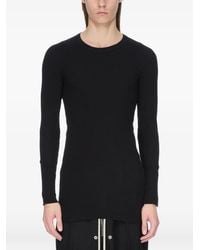 Rick Owens - Long-Sleeve Crew-Neck T-Shirt - Lyst