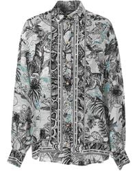 Just Cavalli - Floral-Print Shirt - Lyst