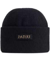 Patou - Beanie Mit Logo-Patch - Lyst