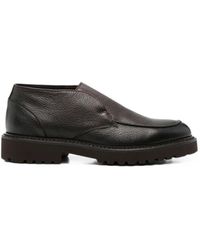 Doucal's - Stiefel Aus Gekörntem Leder - Lyst