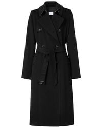 Burberry - Cashmere Kensington Trench Coat - Lyst