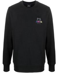 Paul Smith - Logo Cotton Sweatshirt - Lyst