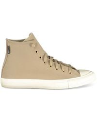 Converse - Chuck Taylor High-Top Leather Sneakers - Lyst