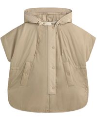 Weekend by Maxmara - Cropped Jack Met Capuchon En Korte Mouwen - Lyst