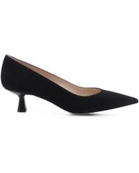 Stuart Weitzman - Stuart Sculpt Suede Pumps - Lyst